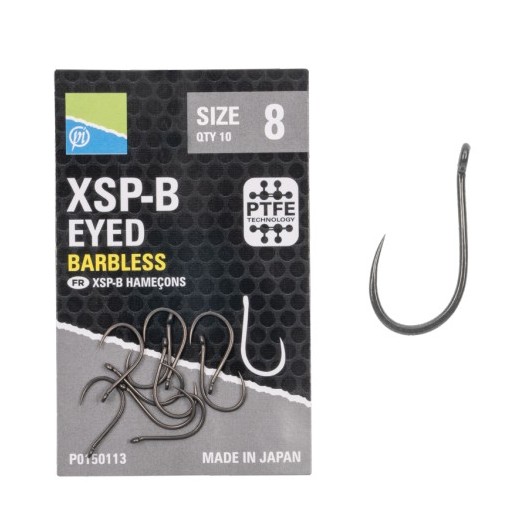 PRESTON XSP-B EYED HOOK