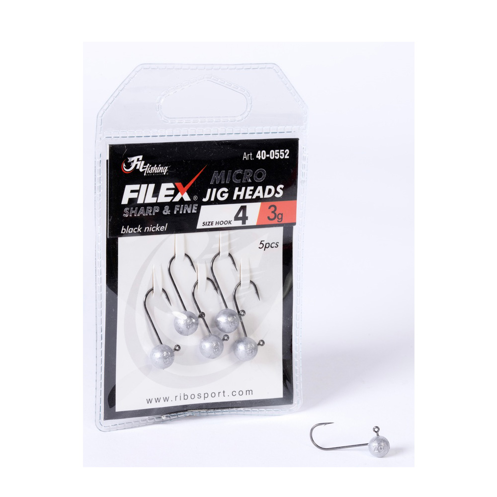 FILEX MICRO JIG HEADS