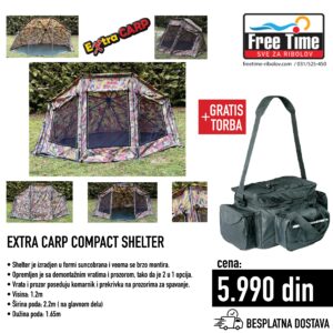 EXTRA CARP COMPACT SHELTER